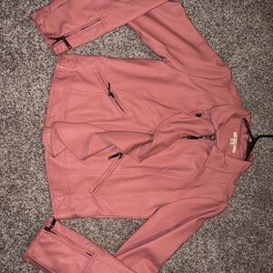 Miami Women's Blush Leather Jacket